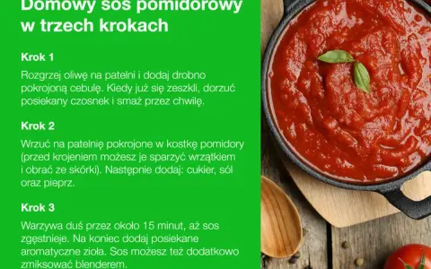 Idealny sos pomidorowy ze świeżych pomidorów: przepis krok po kroku