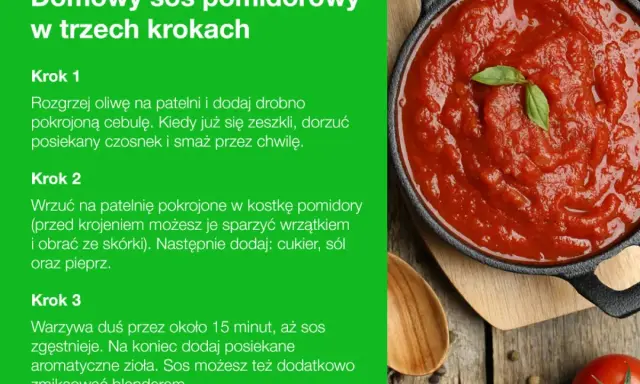 Idealny sos pomidorowy ze świeżych pomidorów: przepis krok po kroku