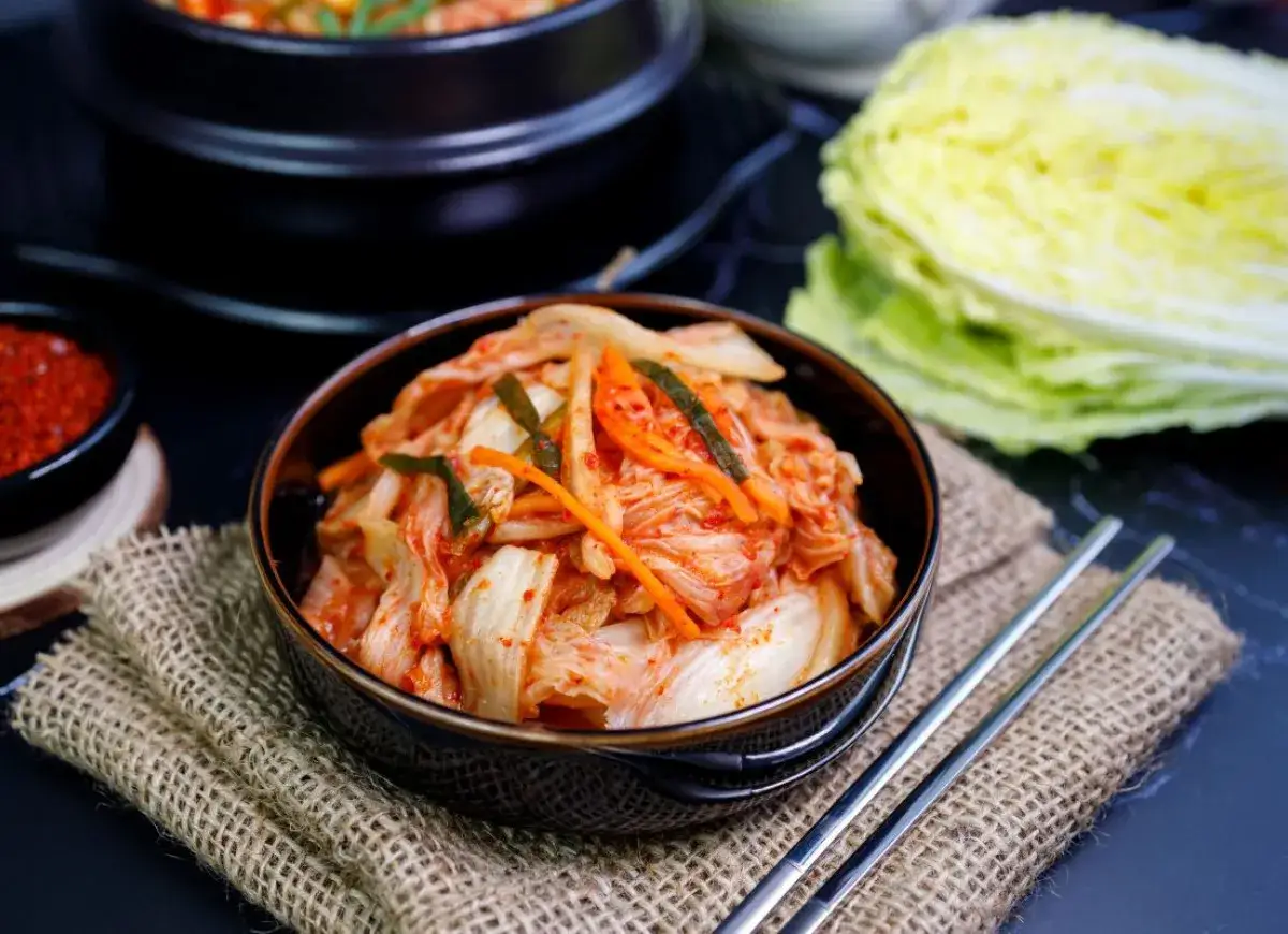 składniki kimchi
